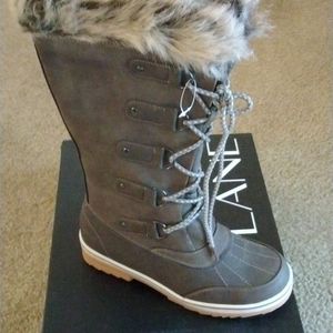 Lane Bryant Boots, Size 10w, Grey